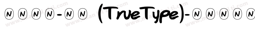 华文细黑-常规 (TrueType)字体转换
